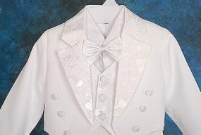 img 1 attached to 👔 Dressy Daisy Classic Tuxedo Wedding Boys' Clothing: Suits & Sport Coats for a Dapper Look