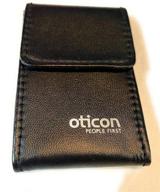 black oticon hearing aid pouch for enhanced seo logo