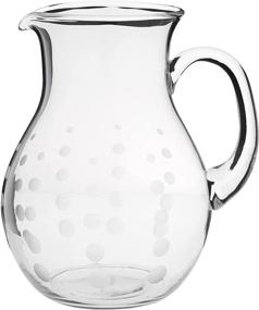 img 3 attached to Mikasa 3.25-Quart Glass Beverage Pitcher for Cheerful Refreshments