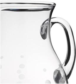 img 2 attached to Mikasa 3.25-Quart Glass Beverage Pitcher for Cheerful Refreshments