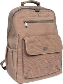 img 4 attached to 🎒 Lug Women's Tumbler Backpack in Walnut Brown