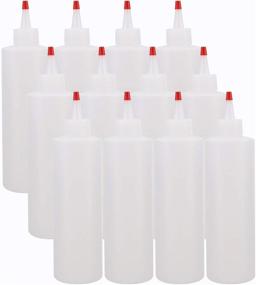 img 3 attached to 🍅 Bekith Plastic Squeeze Condiment Pack - 12 Pack: Convenient Dispensing Solutions