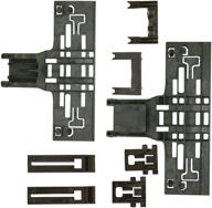 🔧 improved 8-pack w10546503 upper rack adjuster kit with high polymer composition - w10195839 w10195840 w10250160 - compatible with whirlpool ken-more dishwashers - top rack adjuster replacement set of 8 by sikawai логотип