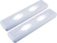 💡 ge wireless remote control led light bars, 2-pack, bright white light, battery operated, under cabinet lighting, no wiring needed, easy installation, 17528 logo