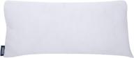 🛏️ wildkin kids nap mat pillow: perfect removable replacement for boys and girls, soft cotton blend fill, bpa-free - fits microfiber, cotton & original nap mats (white) logo