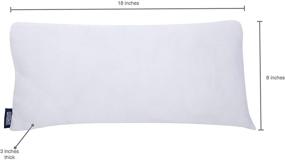 img 1 attached to 🛏️ Wildkin Kids Nap Mat Pillow: Perfect Removable Replacement for Boys and Girls, Soft Cotton Blend Fill, BPA-free - Fits Microfiber, Cotton & Original Nap Mats (White)