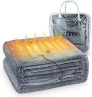 electric blanket cordless portable washable logo