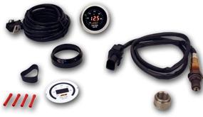 img 3 attached to 🔧 AEM 30-4110NS Uego Gauge Kit with Bosch 17025 Wideband Sensor