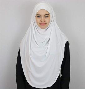 img 2 attached to 🧕 Enhance Your Wardrobe with Modefa Turkish Islamic Practical Instant Women's Accessories