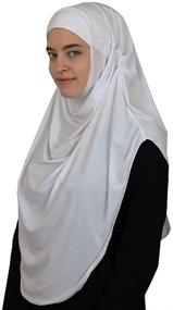 img 4 attached to 🧕 Enhance Your Wardrobe with Modefa Turkish Islamic Practical Instant Women's Accessories