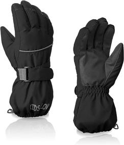 img 4 attached to Durio Gloves Girls Waterproof Winter