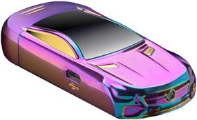 img 4 attached to 🔥 Wireless Dual Arc Plasma Lighter - Cool Car Model Design | USB Rechargeable, Windproof, and Durable | Perfect for Camping, Barbecue, and Fireworks | LED Indicator Display and Gift Box Included (Colorful)