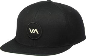 img 3 attached to RVCA Mens Patch Snapback Black Outdoor Recreation