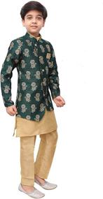 img 1 attached to 👔 Ahhaaaa Ethnic Indo Western Sherwani 471KZ: Boys' Clothing and Suits & Sport Coats for Elegant Style