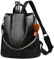 🎒 versatile waterproof backpack with detachable shoulder strap - ideal for women's handbags & wallets logo