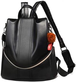 img 2 attached to 🎒 Versatile Waterproof Backpack with Detachable Shoulder Strap - Ideal for Women's Handbags & Wallets