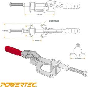 img 2 attached to 💪 Enhanced Toggle Capacity of POWERTEC 20304 with Quick Release