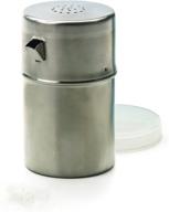 rsvp endurance stainless steel sea salt shaker | 18/8 for optimal seo logo