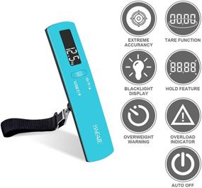 img 3 attached to 🧳 Portable Suitcase Weighing Scale for Travelers by BAGAIL