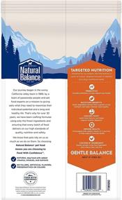 img 2 attached to Gentle Balance Chicken, Barley & Salmon Meal Adult Dry Dog Food by Natural Balance