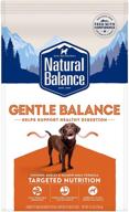 gentle balance chicken, barley & salmon meal adult dry dog food by natural balance logo