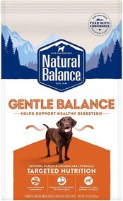 img 4 attached to Gentle Balance Chicken, Barley & Salmon Meal Adult Dry Dog Food by Natural Balance