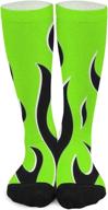 🎃 halloween compression socks: fun calf sleeves for sports, travel, flying, leg & knee protection, unisex logo