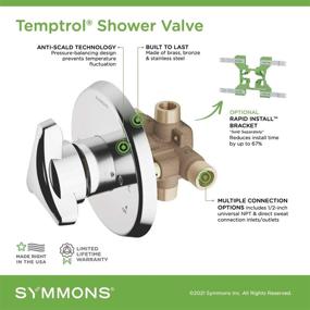 img 1 attached to Symmons 262BODY Temptrol Pressure Balancing Shower