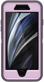 img 2 attached to OtterBox Defender Series Case For IPhone SE (2Nd Gen - 2020) - Purple Nebula (Winsome Orchid/Night Purple)