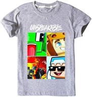 👕 leosware unspeakable printed cartoon t shirts: stylish boys' clothing in tops, tees & shirts logo