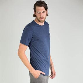 img 1 attached to Cotton Slim Fit Crewneck T-Shirt with Sleeves