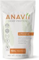 🔋 power up with anavii hemp hearts protein: unlocking a natural protein powerhouse logo