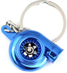 img 4 attached to Maycom Creative Spinning Turbocharger Keychain