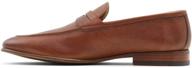 aldo manubar light penny loafer men's shoes logo