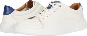 img 1 attached to Clarks Cambro White Leather Sneaker