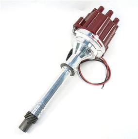 img 1 attached to 🔥 Pertronix D200801 Flame-Thrower Красная крышка Морской электронный распределитель с технологией Ignitor II для двигателей Chevy Small Block/Big Block.