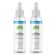 natural crystal deodorant spray sweatblock logo