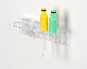img 1 attached to Заменяемые насадки Oral Breeze в ярко-желтых и зеленых тонах - эффективные аксессуары для ухода за зубами