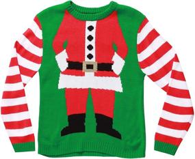 img 2 attached to 👕 Ugly Christmas Sweaters for Boys' Clothing - Followme 68702 359 10 12 Sweaters