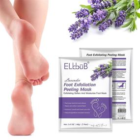 img 3 attached to 👣 Lavender Foot Mask: 5-Pack Foot Peel Mask for Smooth, Callus-Free Feet