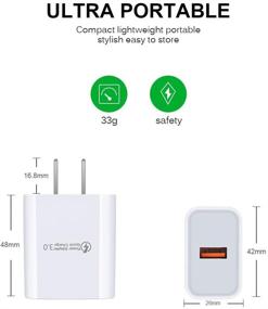 img 1 attached to Charger Android Charging Samsung Galaxy Portable Audio & Video