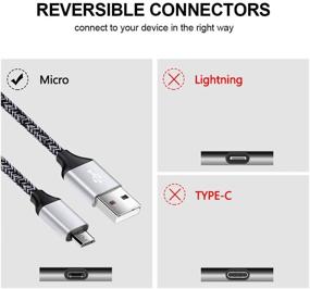 img 3 attached to Charger Android Charging Samsung Galaxy Portable Audio & Video