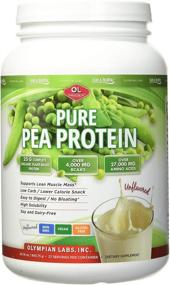 img 4 attached to 💪 Olympian Lab Pea Protein 2 lb: Premium Plant-Based Powder for Muscle Recovery and Energy Boost