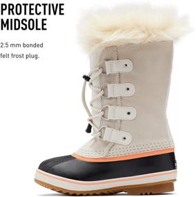 img 1 attached to 👢 SOREL - Kids' Waterproof Winter Boot: Youth Joan of Arctic