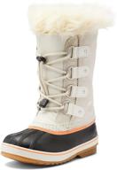 👢 sorel - kids' waterproof winter boot: youth joan of arctic logo