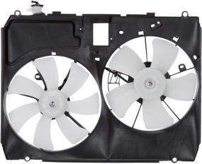 img 3 attached to TYC 620960 Toyota Sienna Replacement Radiator/Condenser Cooling Fan Assembly - Efficient Cooling Solution for Toyota Sienna