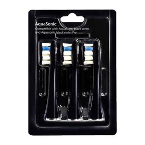 img 4 attached to 🪥 AquaSonic ProFlex Brush Head Replacement 3-Pack - Enhanced ProFlex Brush Heads for Effective Plaque Removal