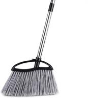 🧹 57-inch heavy-duty outdoor commercial broom for courtyard, garage, lobby, mall, market, home, kitchen, office, rubbish cleaning logo