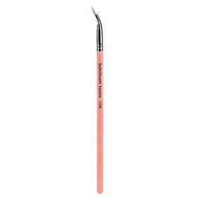 img 1 attached to 🖌️ Bdellium Tools Pink Bambu Series Bent Eyeliner Brush (708) - Professional Makeup Brush