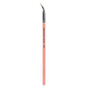 img 3 attached to 🖌️ Bdellium Tools Pink Bambu Series Bent Eyeliner Brush (708) - Professional Makeup Brush